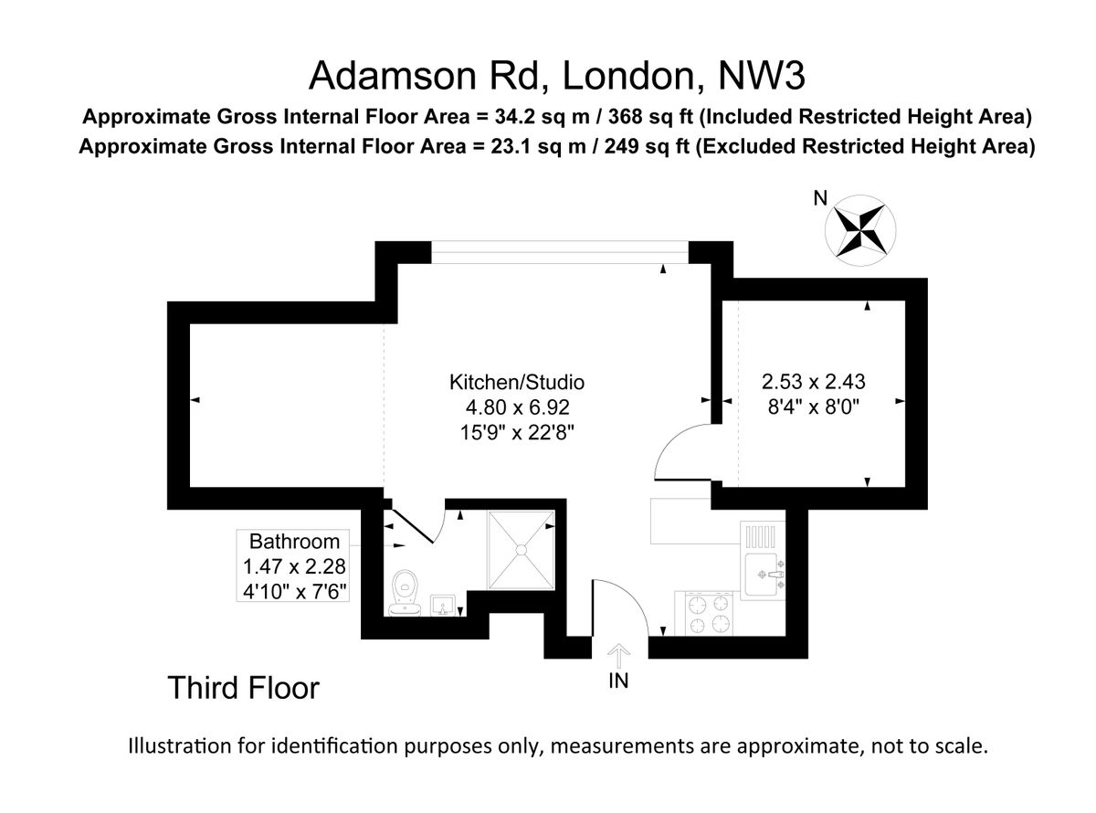 Flat in London, United Kingdom, 34 m² - picture 11