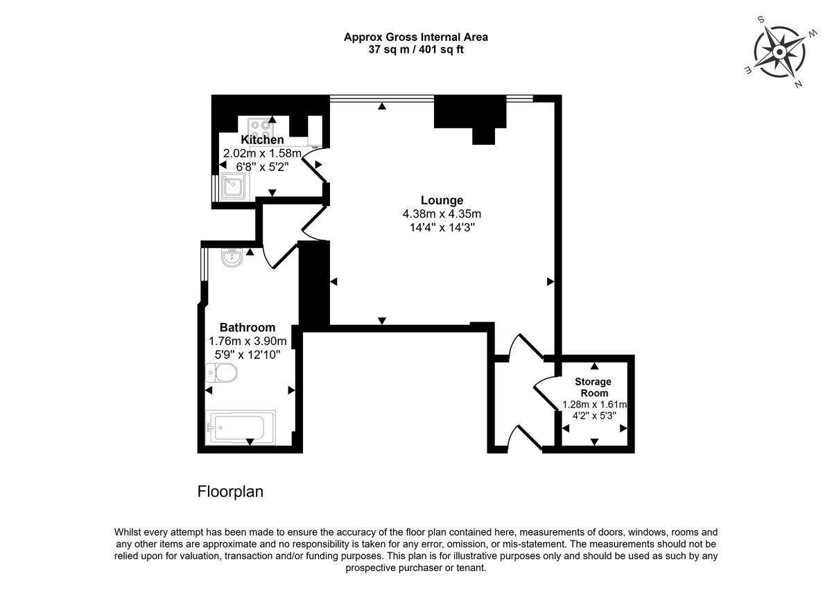 Appartamento a Londra, Regno Unito, 37 m² - foto 11