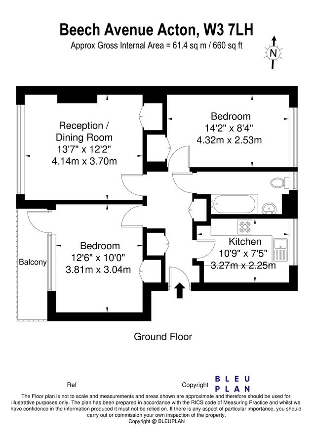 Appartement à Londres, Royaume-Uni, 61 m² - image 11