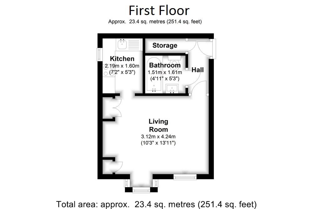Appartamento a Londra, Regno Unito, 23 m² - foto 10