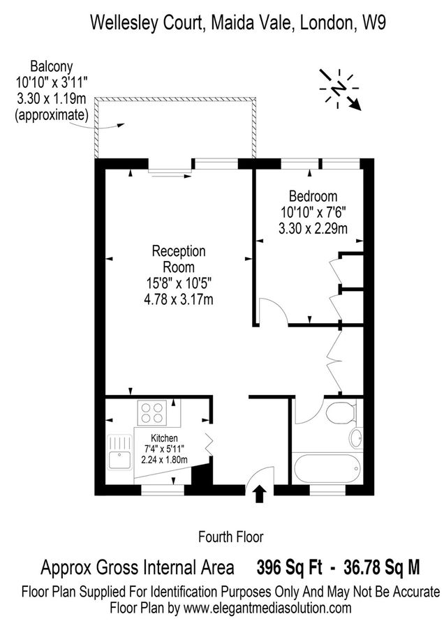 Appartamento a Londra, Regno Unito, 37 m² - foto 3