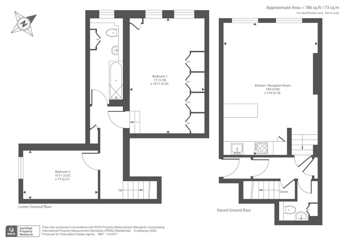 Appartement à Londres, Royaume-Uni, 73 m² - image 12