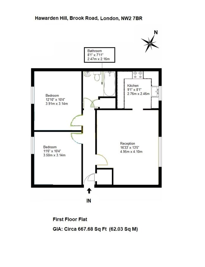 Appartamento a Londra, Regno Unito, 62 m² - foto 12