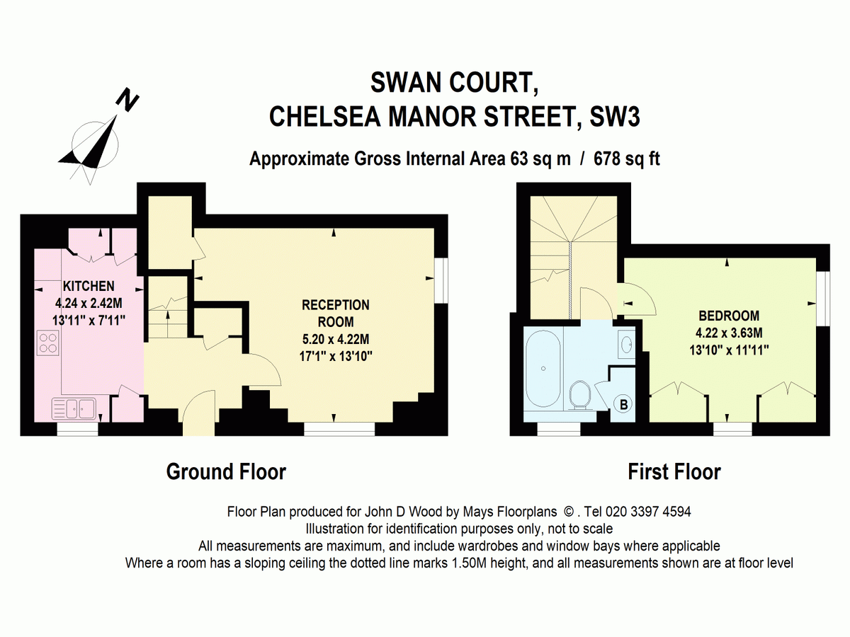 Appartement à Londres, Royaume-Uni, 63 m² - image 12