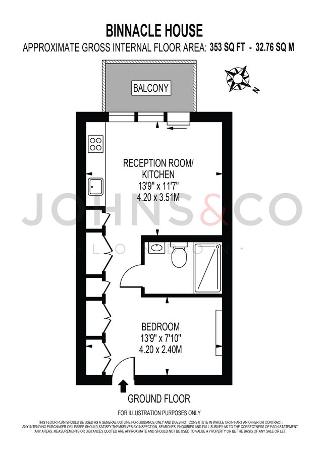 Appartement à Londres, Royaume-Uni, 33 m² - image 12