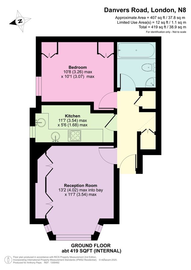 Appartamento a Londra, Regno Unito, 39 m² - foto 12