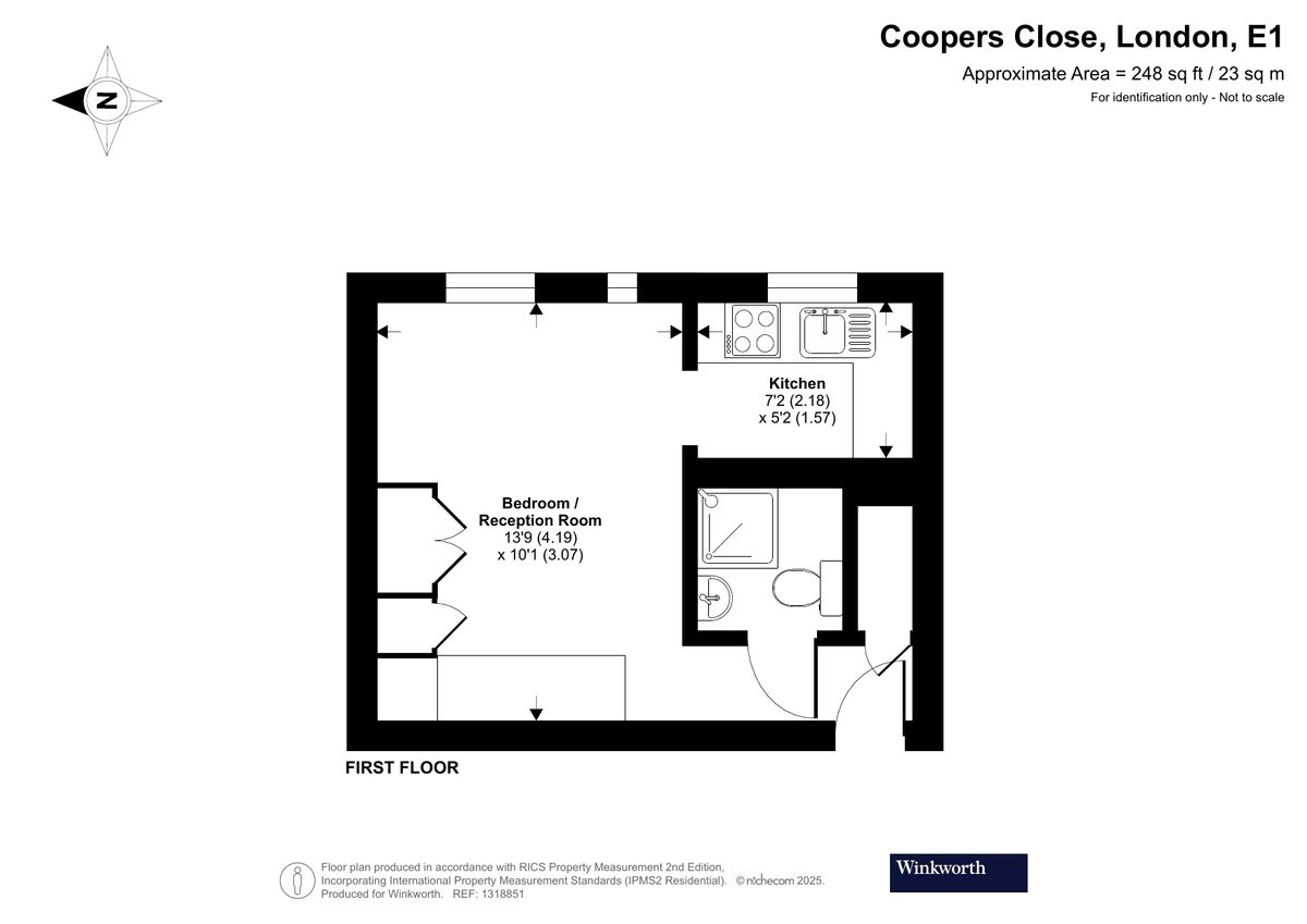 Piso en Londres, Reino Unido, 23 m² - imagen 12