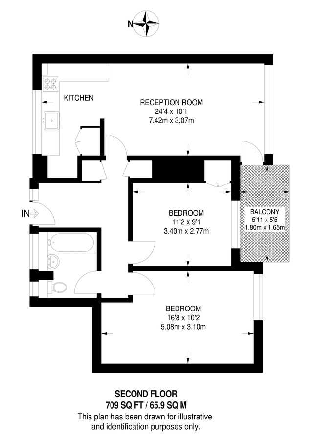 Appartamento a Londra, Regno Unito, 66 m² - foto 12