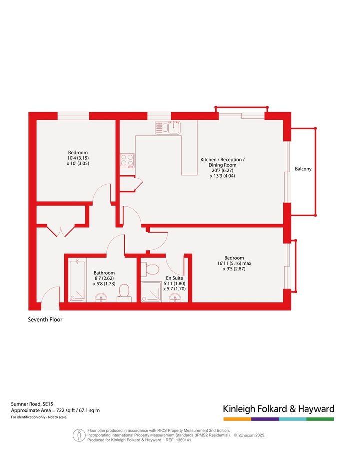 Piso en Londres, Reino Unido, 67 m² - imagen 13