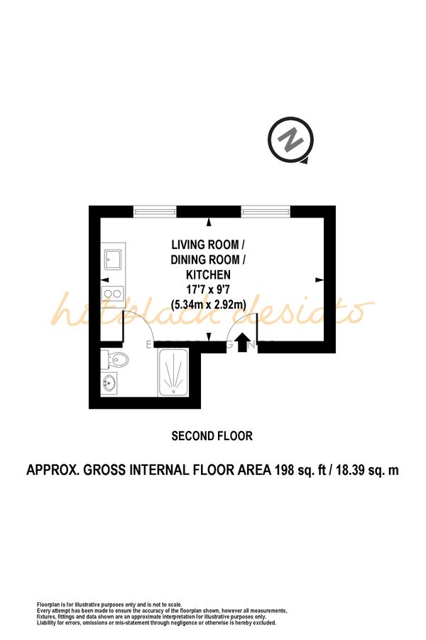 Appartamento a Londra, Regno Unito, 18 m² - foto 13