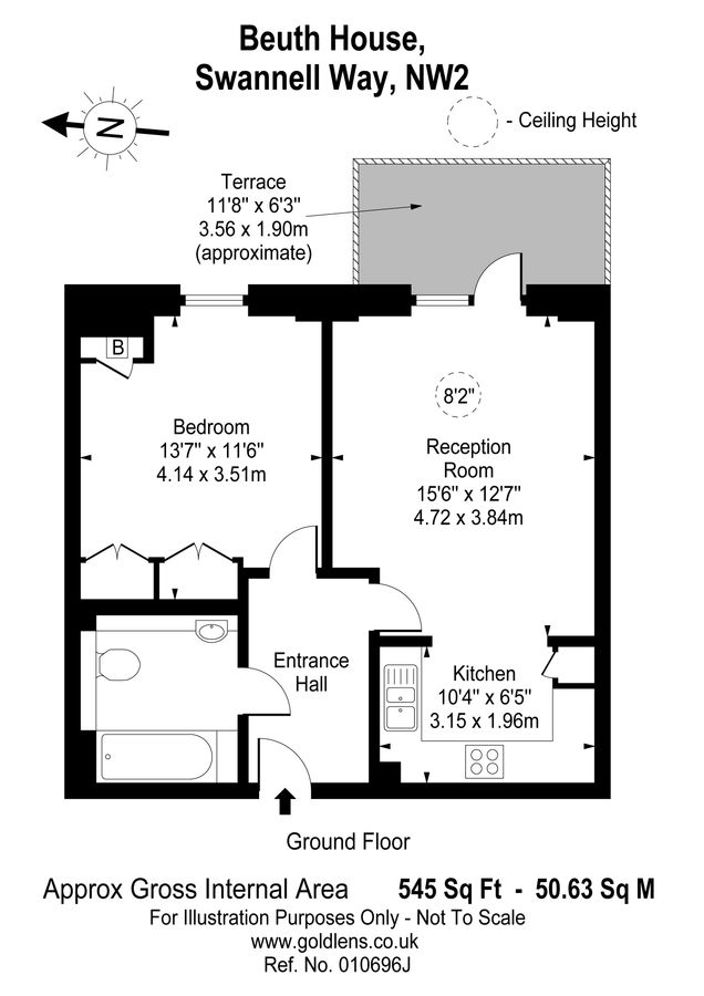 Appartement à Londres, Royaume-Uni, 51 m² - image 13