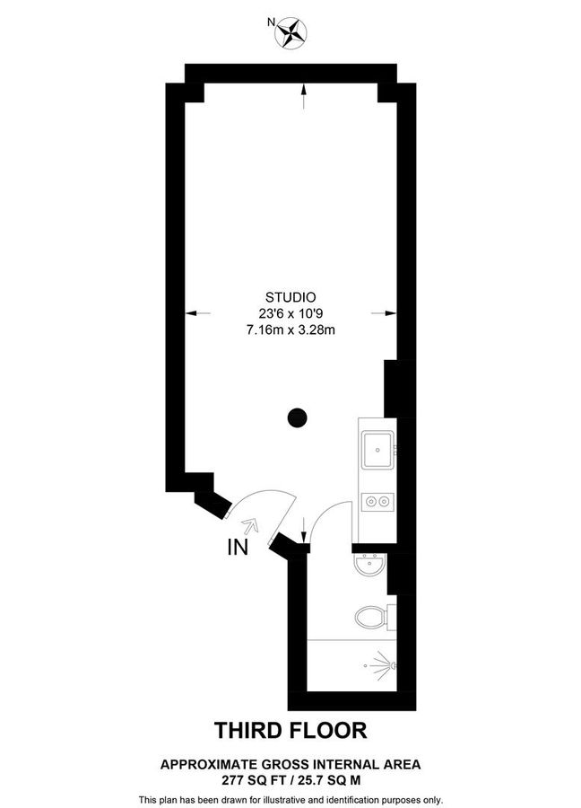 Flat in London, United Kingdom, 26 m² - picture 13