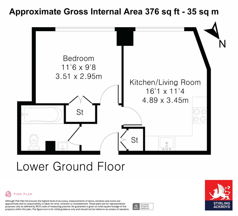 Appartement à Londres, Royaume-Uni, 35 m² - image 13