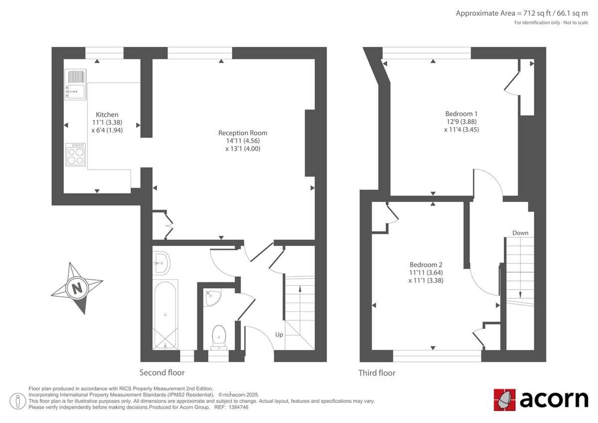Piso en Londres, Reino Unido, 66 m² - imagen 13