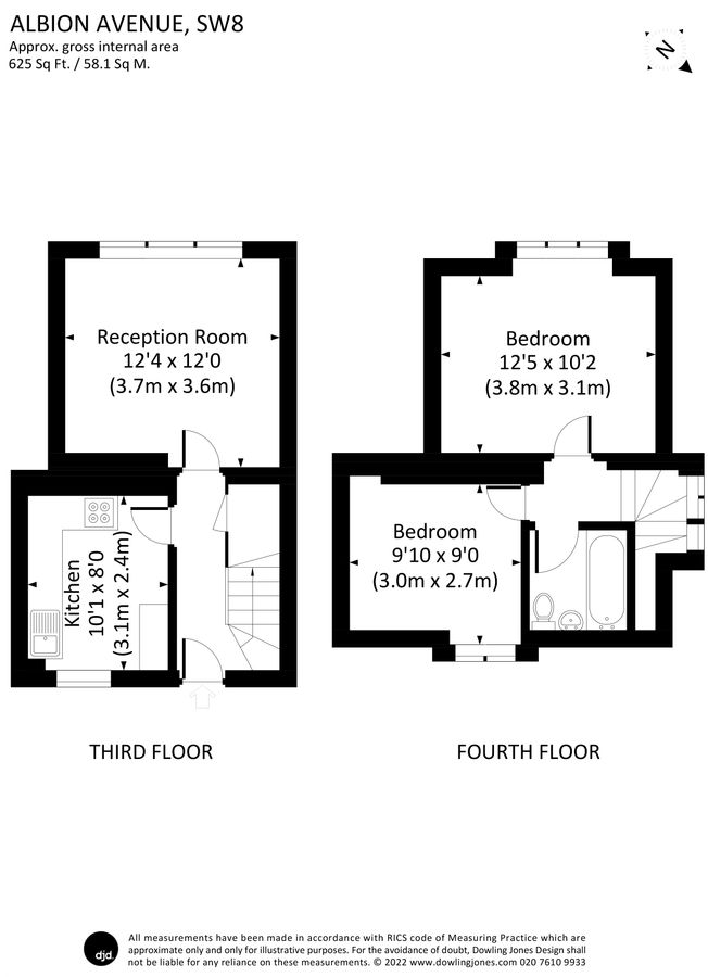 Appartement à Londres, Royaume-Uni, 58 m² - image 13
