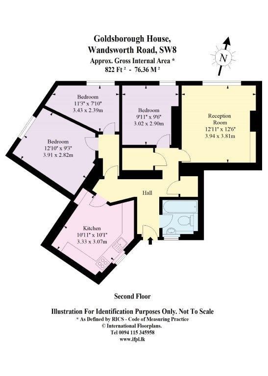 Appartement à Londres, Royaume-Uni, 76 m² - image 13