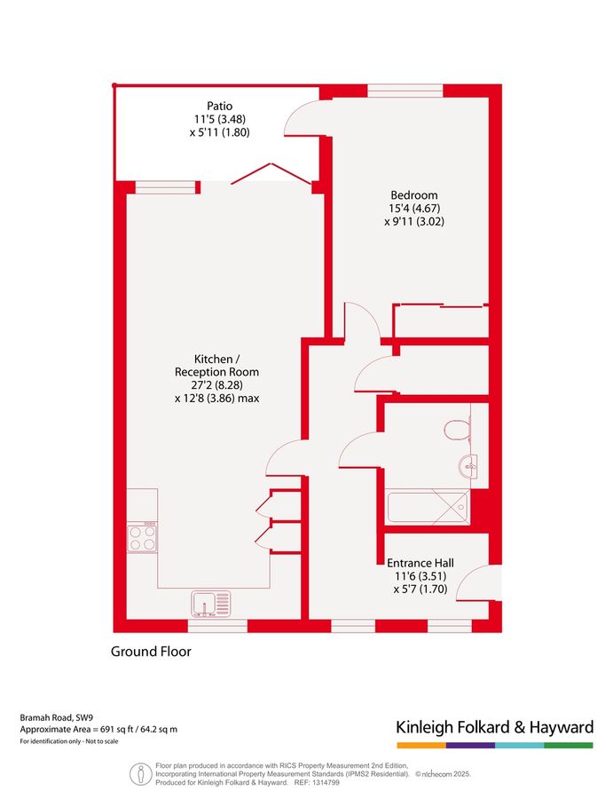 Piso en Londres, Reino Unido, 64 m² - imagen 14