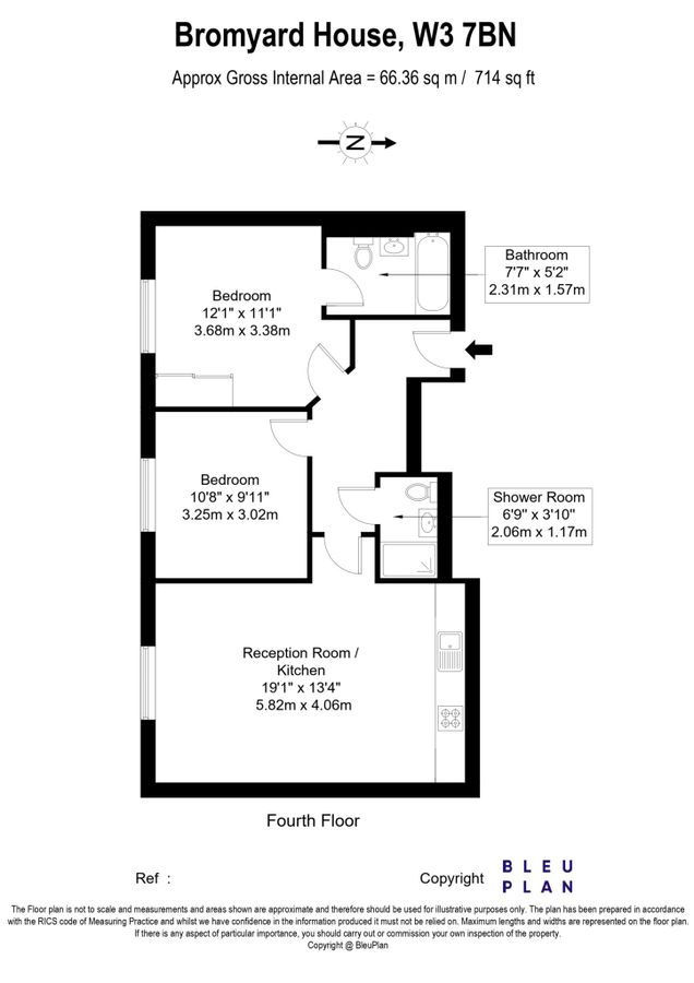 Appartamento a Londra, Regno Unito, 66 m² - foto 14