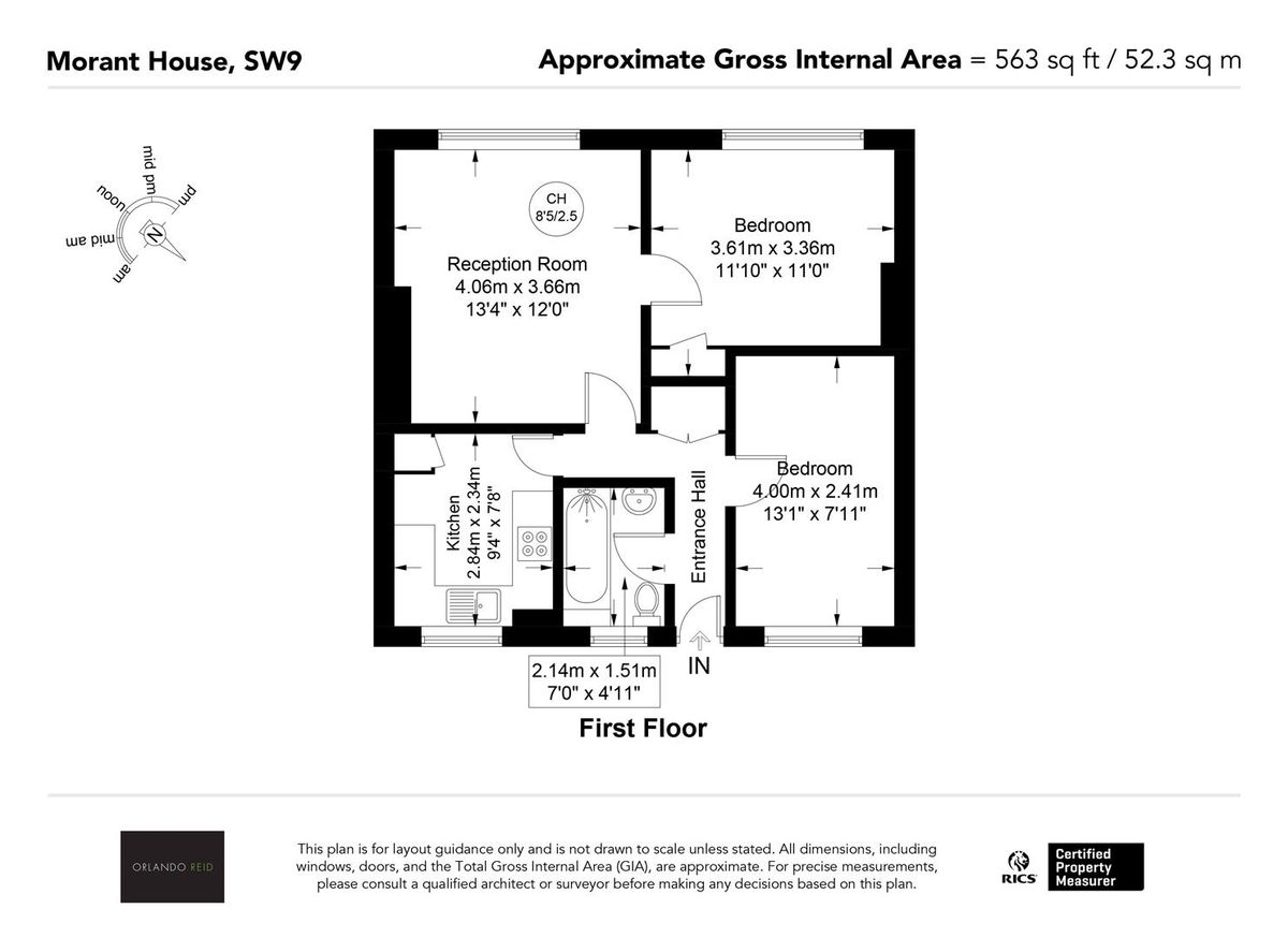 Flat in London, United Kingdom, 52 m² - picture 14