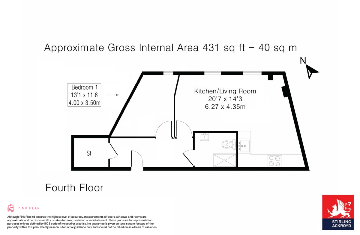 Appartement à Londres, Royaume-Uni, 40 m² - image 14
