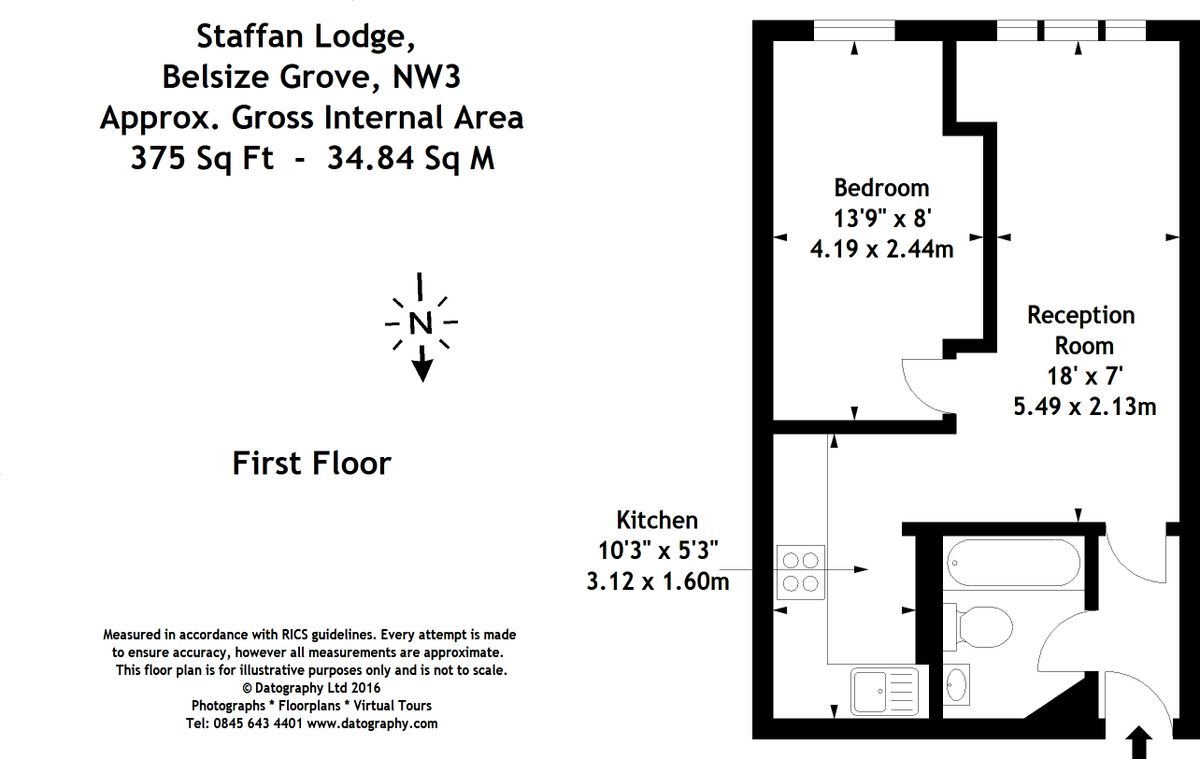 Flat in London, United Kingdom, 35 m² - picture 14