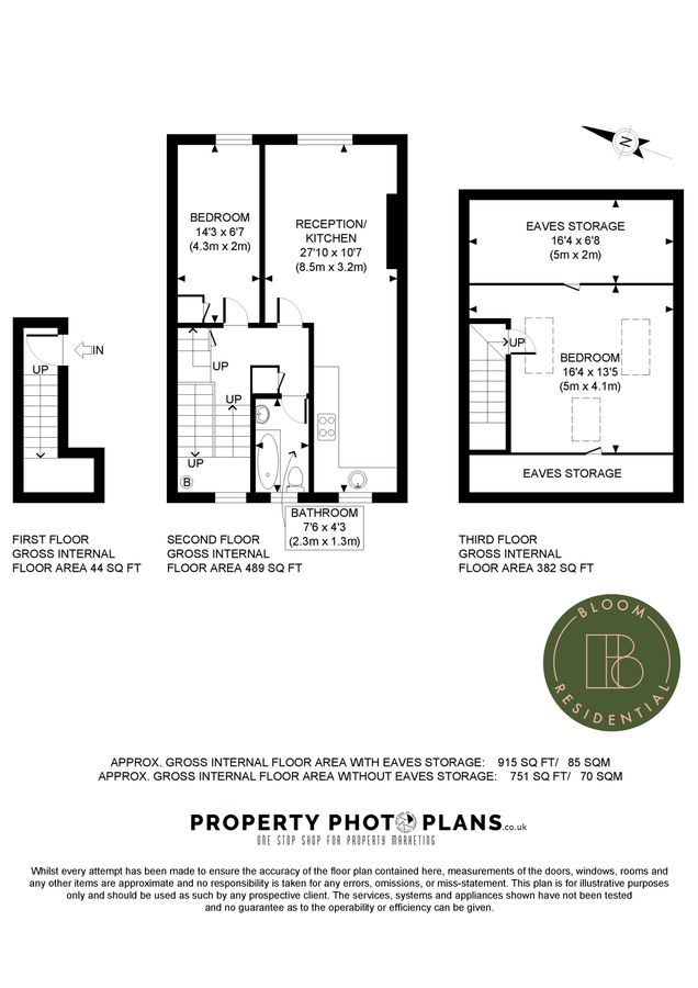Piso en Londres, Reino Unido, 70 m² - imagen 14