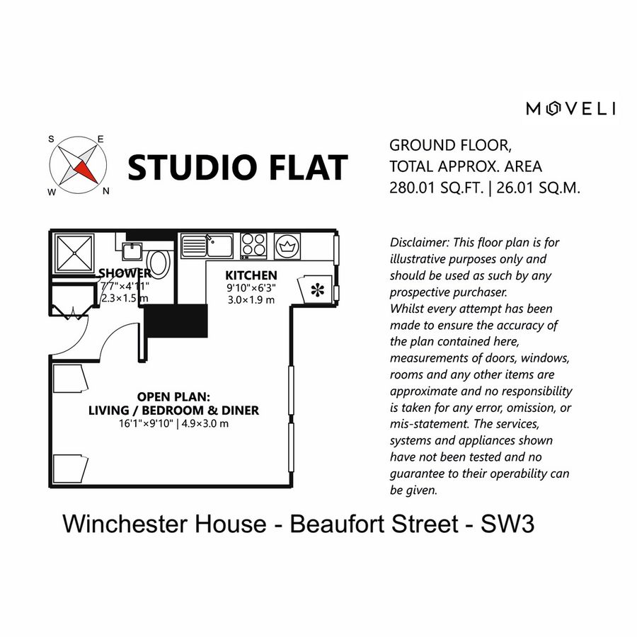 Appartamento a Londra, Regno Unito, 26 m² - foto 14