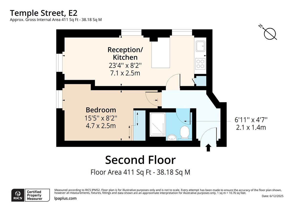 Appartamento a Londra, Regno Unito, 38 m² - foto 14