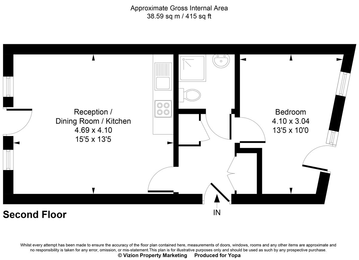Appartement à Londres, Royaume-Uni, 39 m² - image 15