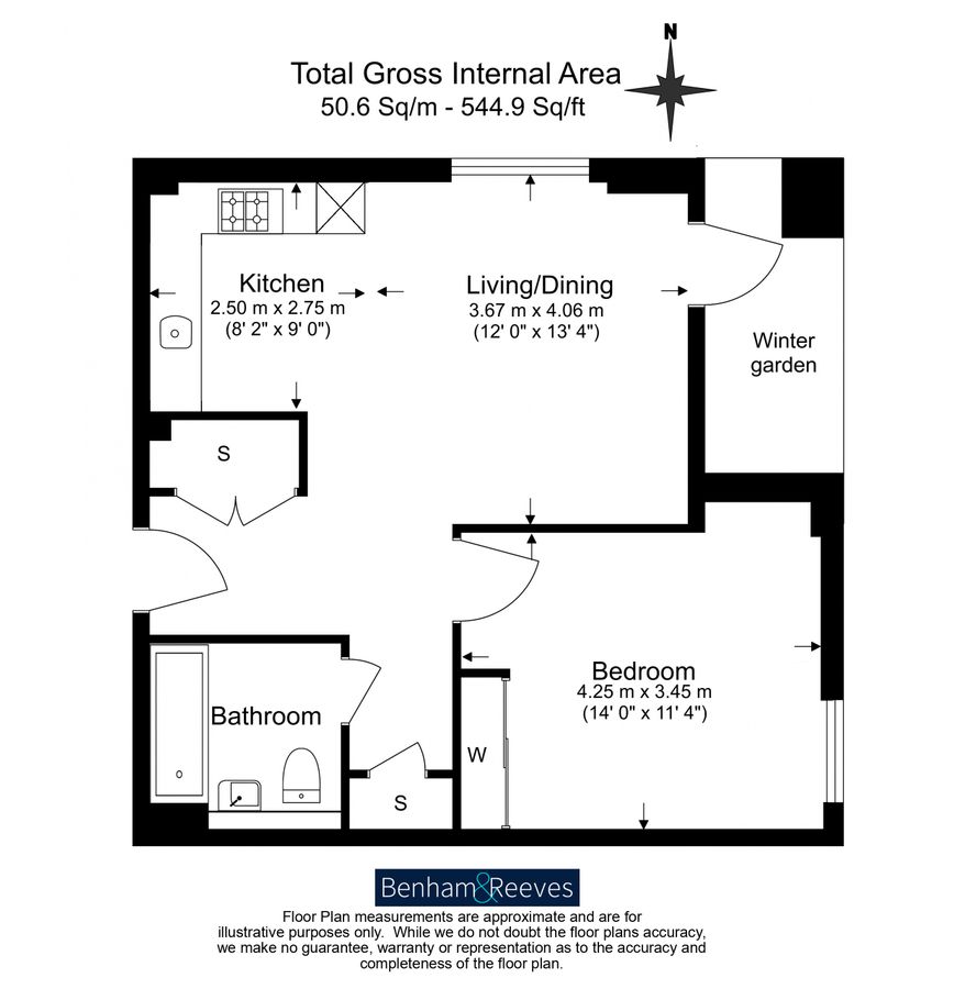 Appartamento a Londra, Regno Unito, 51 m² - foto 16