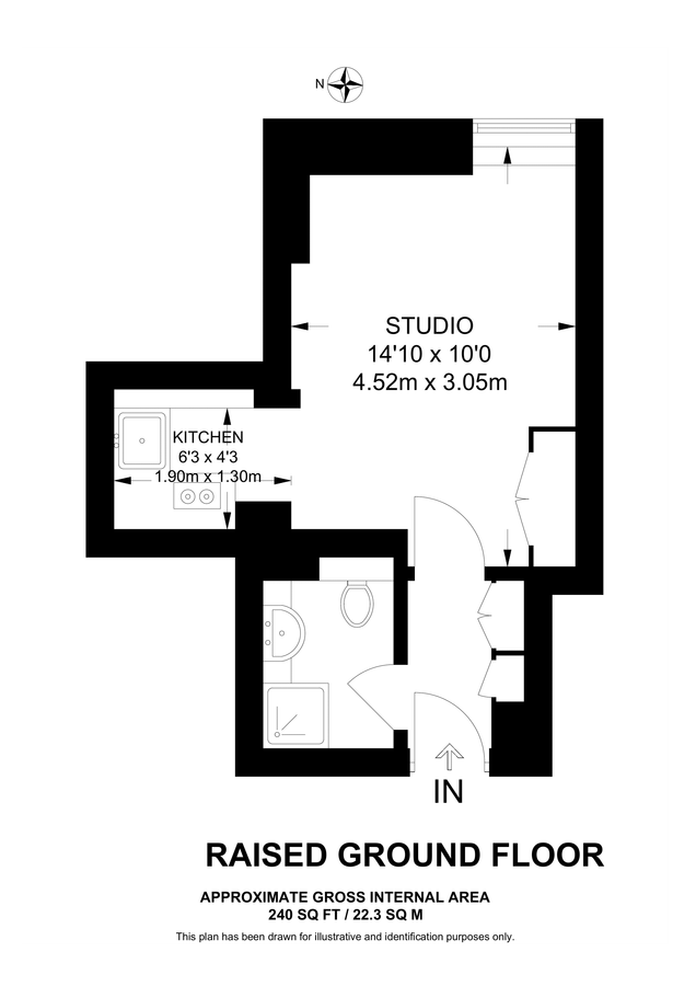 Flat in London, United Kingdom, 22 m² - picture 16