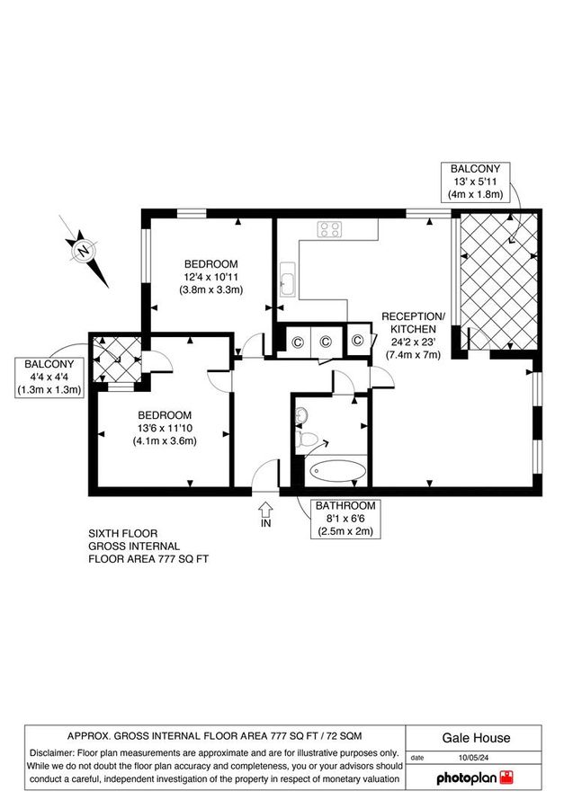 Appartamento a Londra, Regno Unito, 72 m² - foto 16