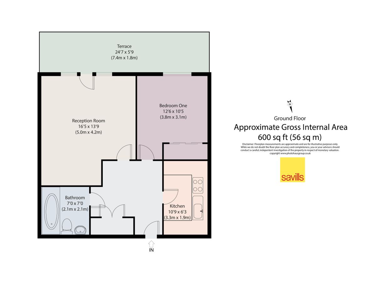 Appartamento a Londra, Regno Unito, 56 m² - foto 16
