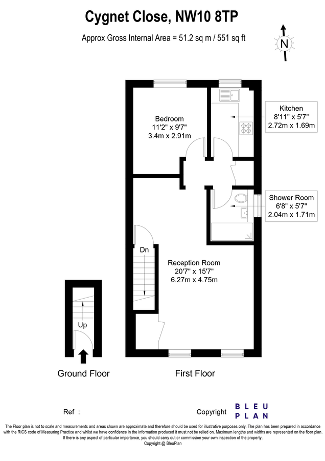 Flat in London, United Kingdom, 51 m² - picture 16