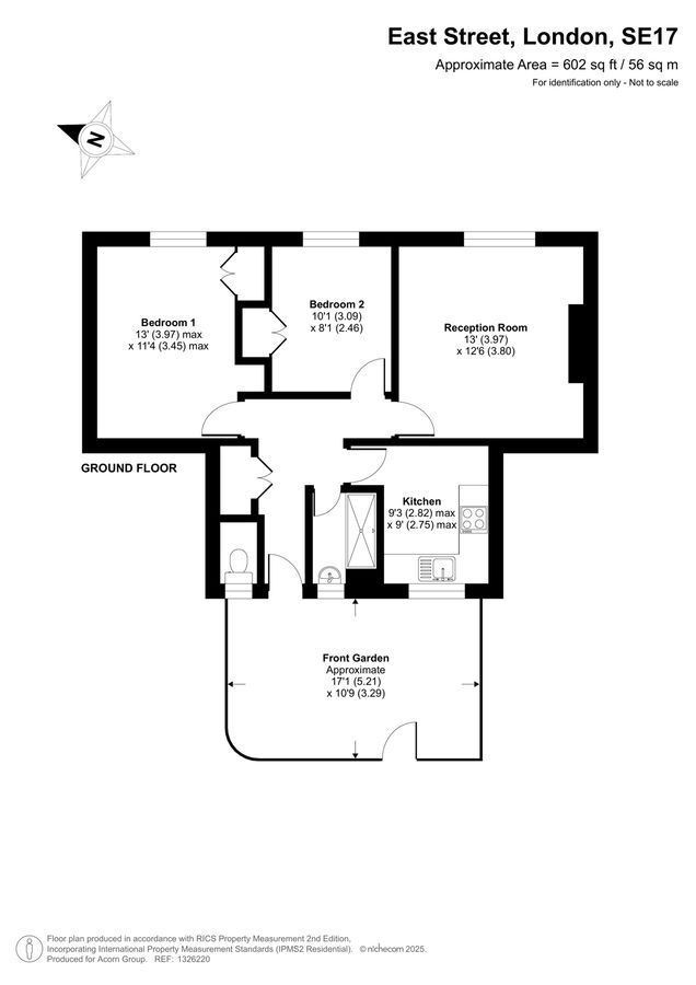Piso en Londres, Reino Unido, 56 m² - imagen 16