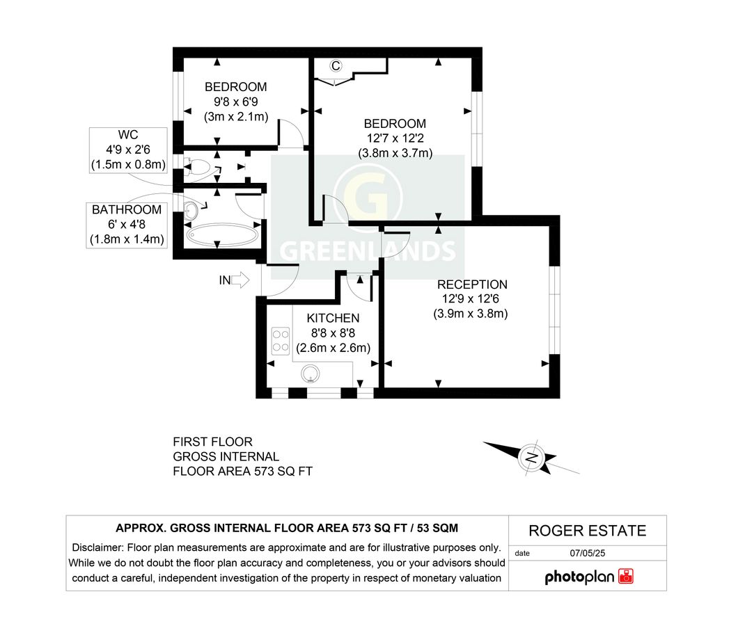Piso en Londres, Reino Unido, 53 m² - imagen 16