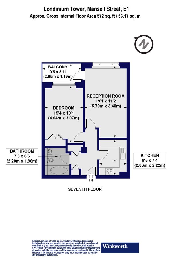 Piso en Londres, Reino Unido, 53 m² - imagen 17
