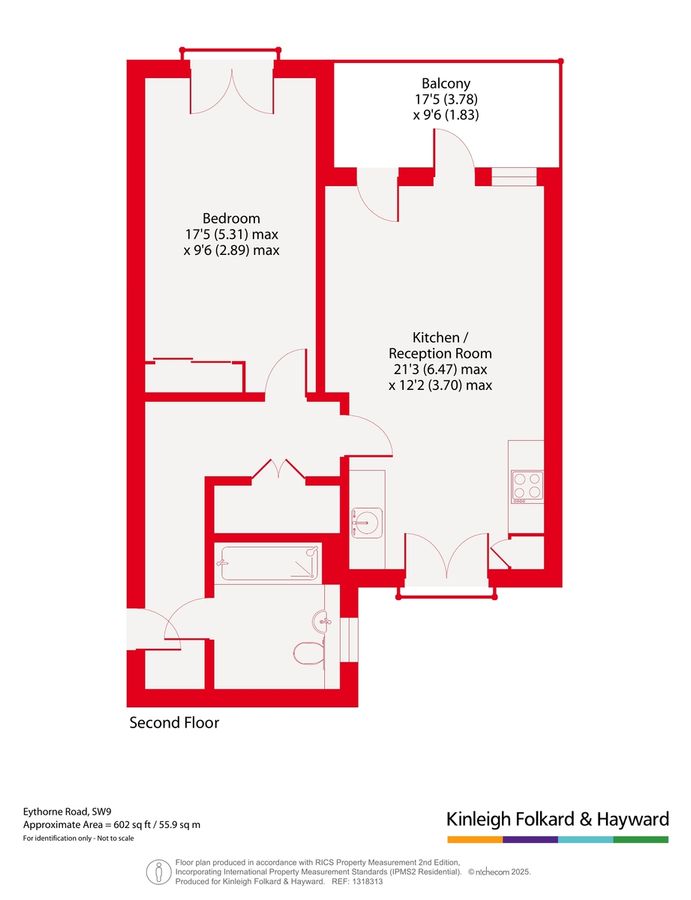 Flat in London, United Kingdom, 56 m² - picture 17