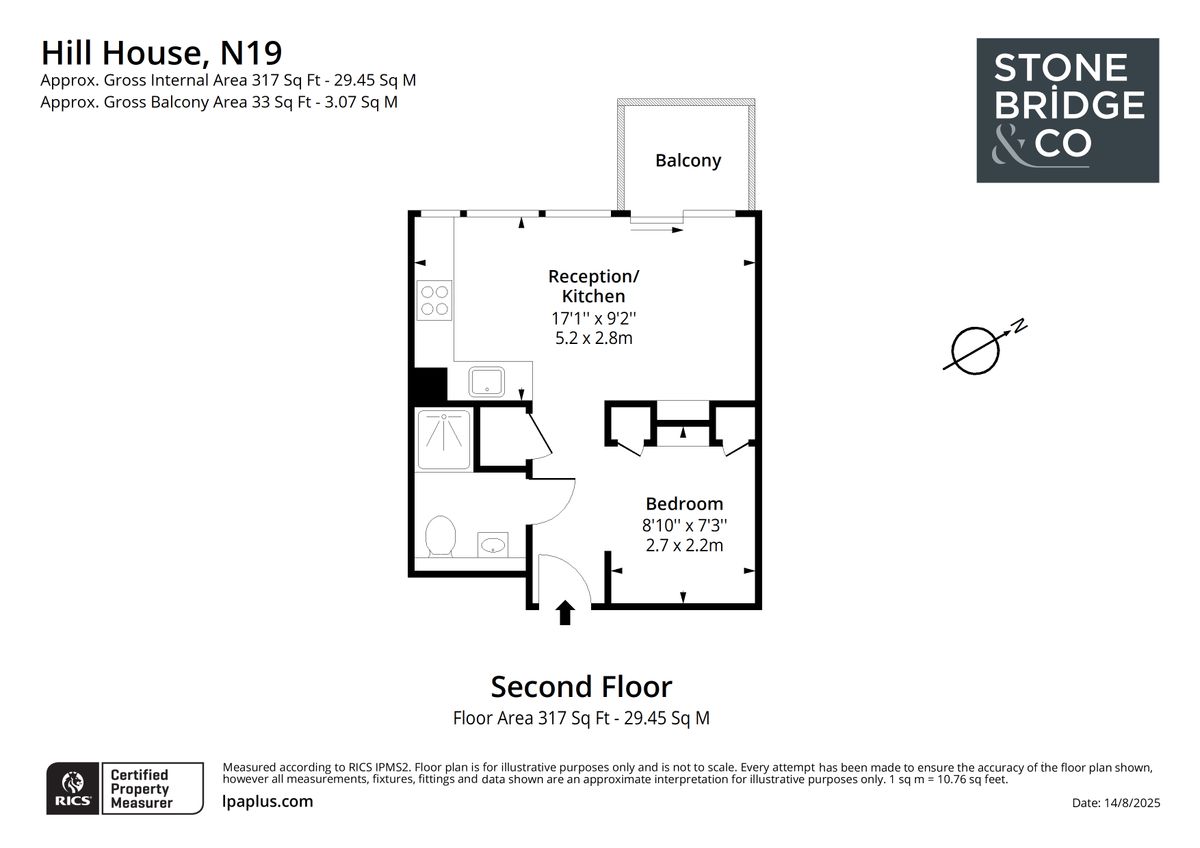 Flat in London, United Kingdom, 29 m² - picture 17