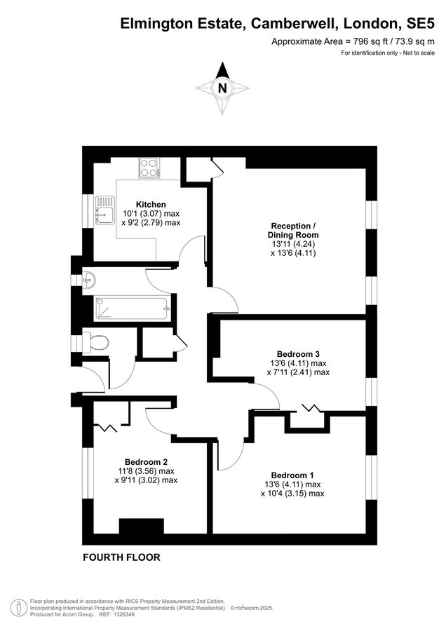Piso en Londres, Reino Unido, 74 m² - imagen 17