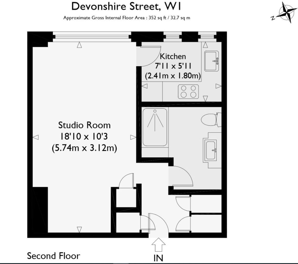 Appartamento a Londra, Regno Unito, 33 m² - foto 17