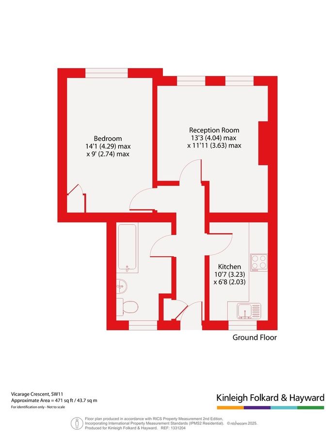Flat in London, United Kingdom, 44 m² - picture 17