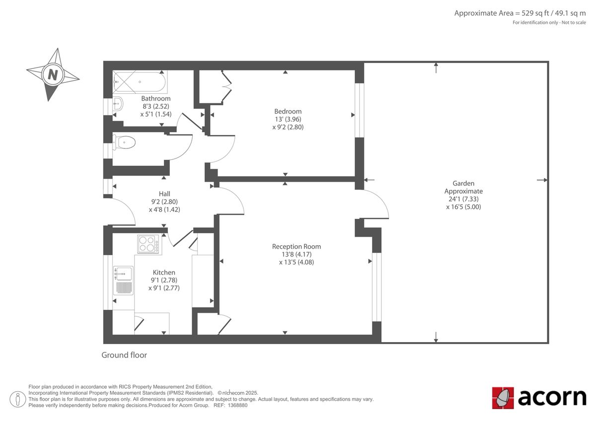 Wohnung in London, Großbritannien, 49 m² - Foto 18