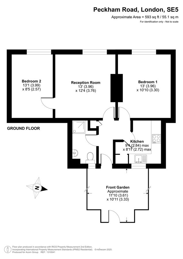 Piso en Londres, Reino Unido, 55 m² - imagen 18