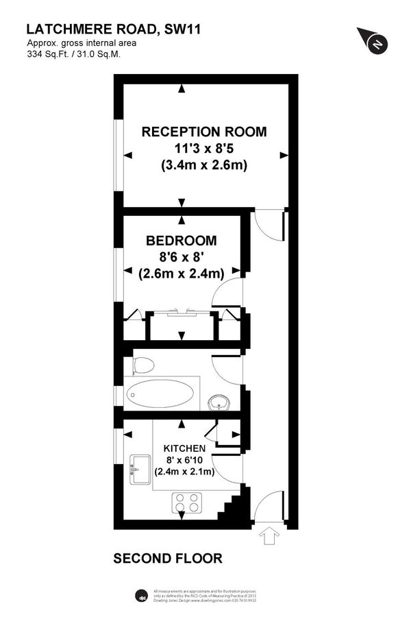 Appartement à Londres, Royaume-Uni, 31 m² - image 17