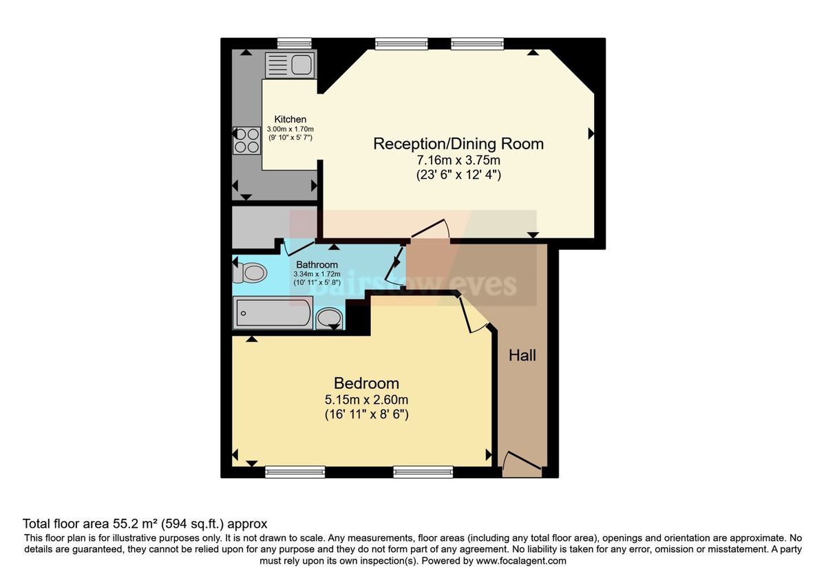 Flat in London, United Kingdom, 55 m² - picture 18