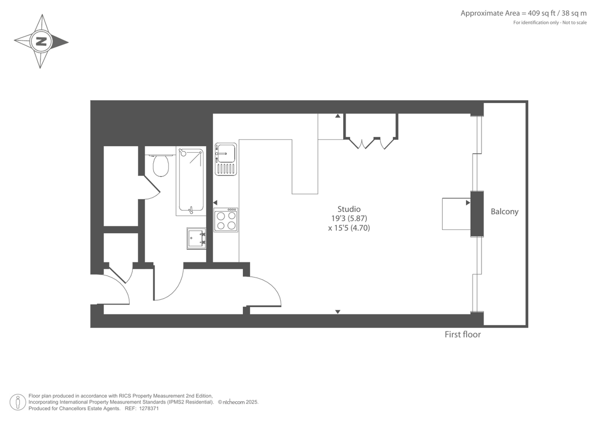 Flat in London, United Kingdom, 38 m² - picture 19