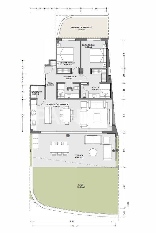 Penthouse in Fuengirola, Spanien, 87 m² - Foto 18