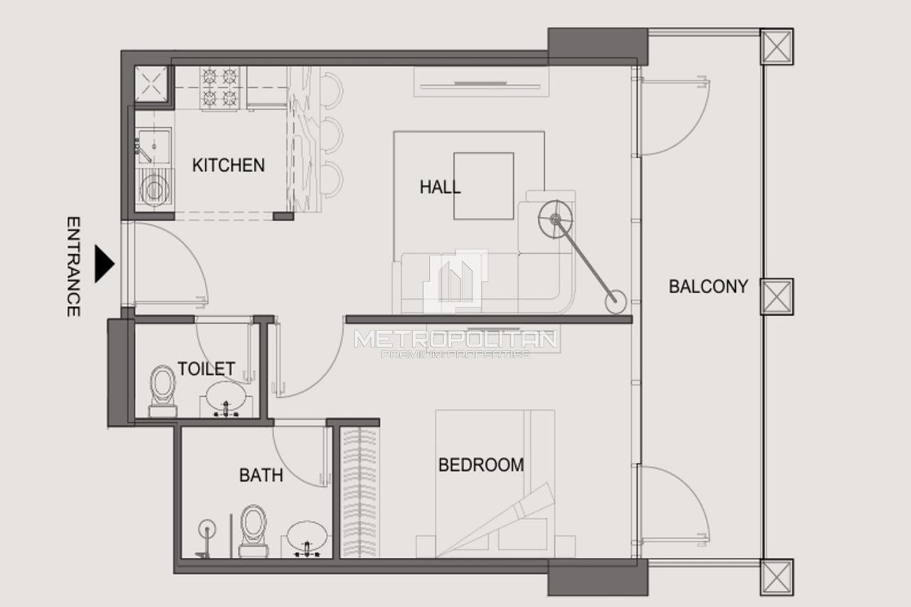 Apartment in Dubai, VAE, 65 m² - Foto 15