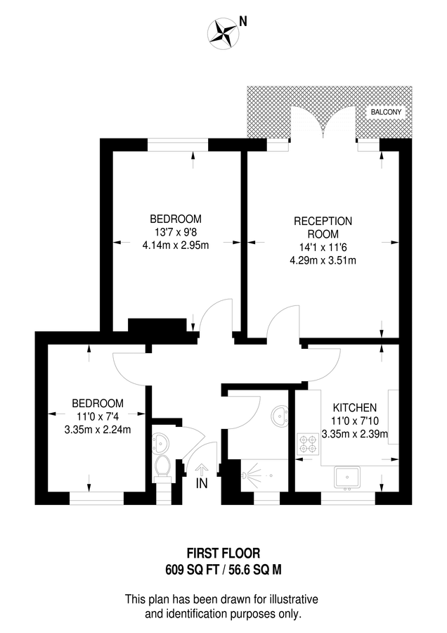 Appartement à Londres, Royaume-Uni, 57 m² - image 9